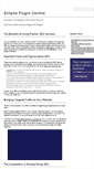Mobile Screenshot of eclipseplugincentral.com