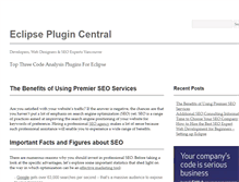 Tablet Screenshot of eclipseplugincentral.com